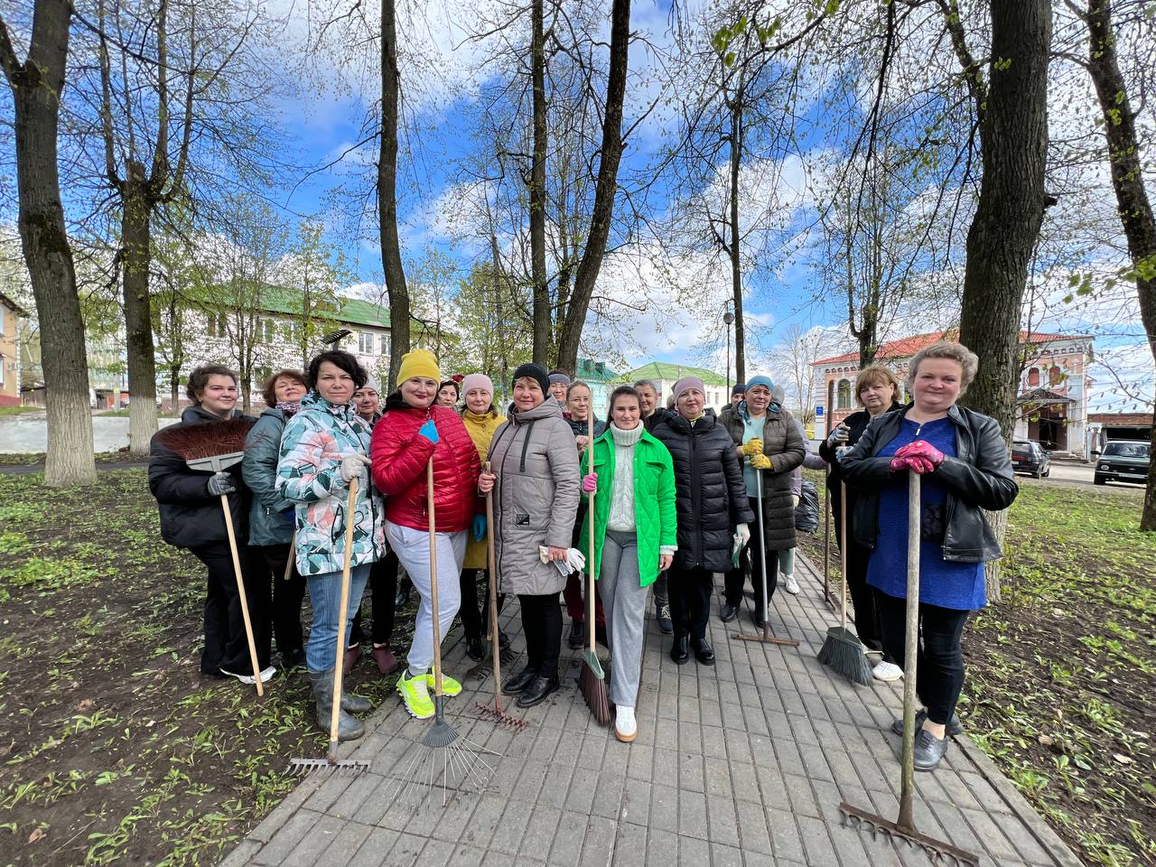 Общегородской субботник.